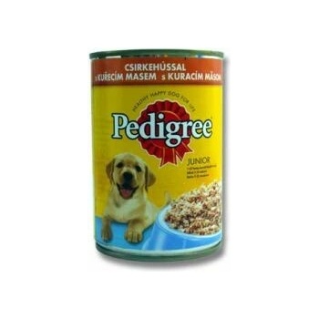 Pedigree Junior s kuracím mäsom v želé 400 g