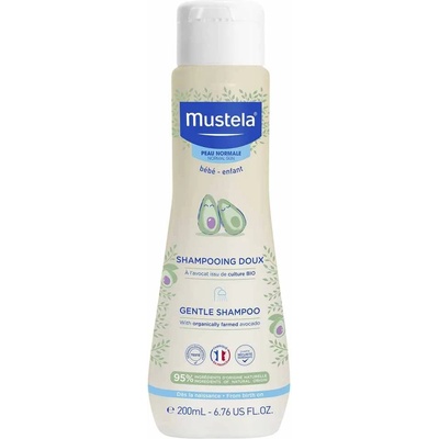 Mustela Нежен шампоан за бебета и деца Mustela - 200 ml