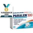 Voľne predajné lieky Paralen 500 tbl.24 x 500 mg