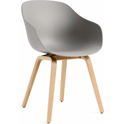 Hay AAC 222 Lacquered Oak Veneer / concrete grey