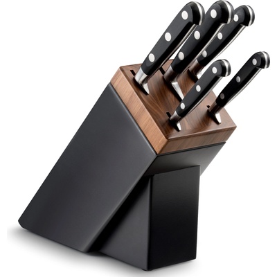 LION SABATIER Комплект ножове с блок SARLAT, с ножове IDÉAL, 6 бр. , Lion Sabatier (LS664282)