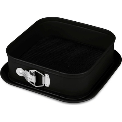 Berlingerhaus Forma na dort hranatá s titanovým povrchem 28x28cm Matte Black Collection BH-7890