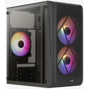 Ion Computers Геймърски компютър ION AeroCool CS-107-A-BK-v2 с процесор AMD Ryzen 5 4500, видео карта GeForce RTX 3050 6GB GDDR6, RAM памет 16GB(2x8GB) DDR4 3200MHz, SSD 512GB NVMe M. 2 PCIe Gen3 (c007036)