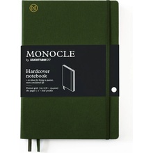 Leuchtturm1917 Tečkovaný zápisník Monocle B5 Olive