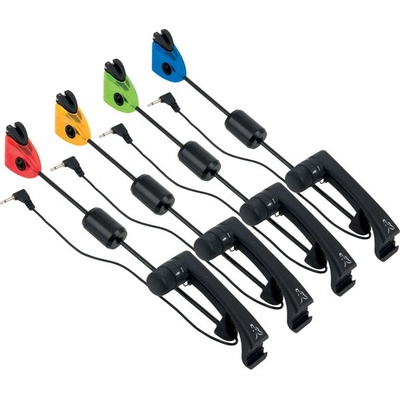 Fox International Sada signalizátorů MK2 Illuminated Swinger 4-rod Set R,O,G,Blue