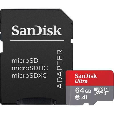 SanDisk microSDXC UHS-I U1 64 GB SDSQUA4-064G-GN6MA