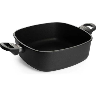 WOLL Titanový hranatý hrnec 28 cm Titan Best nepřilnavý 1028TBI