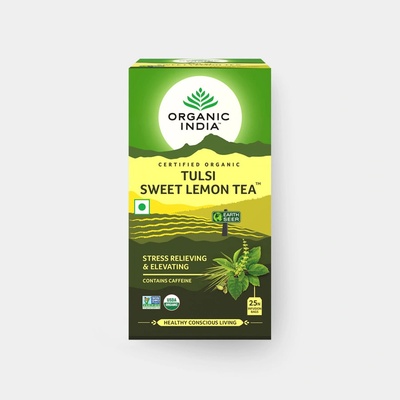 Organic India Tulsi sladký citrón Bio 25 x 1,74 g