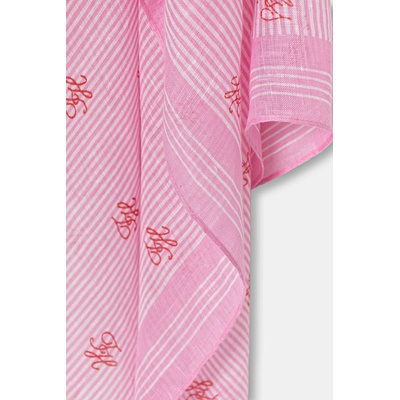 Tommy Hilfiger дамски шал от лен SUMMER (AW0AW18346)