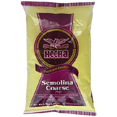 HEERA MOUKA SEMOLINOVÁ HLADKÁ (FINE SEMOLINA) 375G