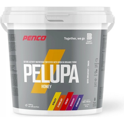 Pelupa Instantní Bezlepková kaše med 3 kg