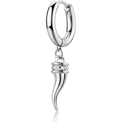 S'Agapõ Single kruhové náušnice Cornicello Rogue SRG43