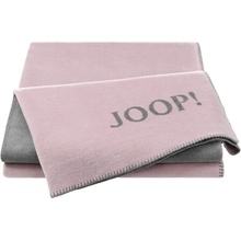 Biederlack Joop ružová/sivá Deka 150x200