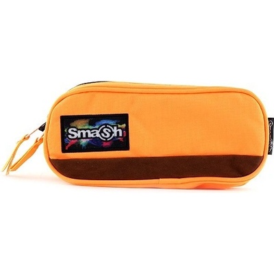 Smash prázdný Oranžový s hnědým pruhem