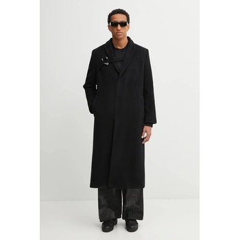 Heliot emil Вълнено палто Heliot Emil (AW25.M.01.013.BLK01)