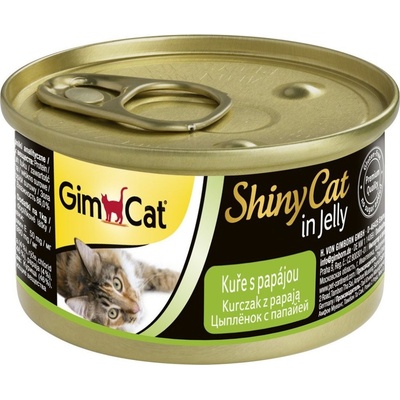 GimBorn GimCat ShinyCat kuře s papájou 2 x 70 g
