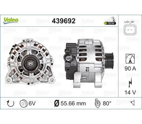 Alternátor VALEO 439692