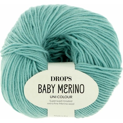Drops Baby Merino 10 modrozelená