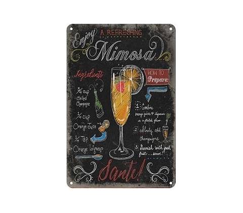 Ceduľa Cocktail Mimosa