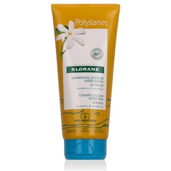 Klorane Polysianes After-Sun Shower Shampoo почистващ гел за тяло, лице и коса 200 ml за жени