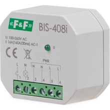 BIS-408-LED/230 - Impulzné relé ZAPNI/VYPNI, 230V, 16A (160A/20ms), 1x NO