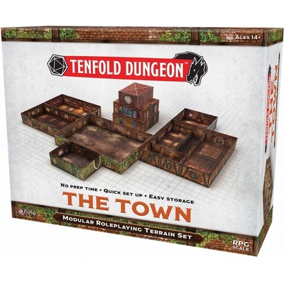 Gale Force Nine Tenfold Dungeon: The Town