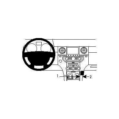 Brodit ProClip montážna konzola pre Land Rover Discovery 4 10-15, stred. tunel 854413