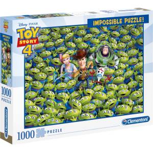 Clementoni Пъзел Clementoni от 1000 части - Сред извънземните, Играта на играчките 4 (39499)