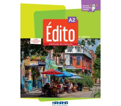 Edito A2 - Edition 2022 - Livre + code numérique + didierfle.app