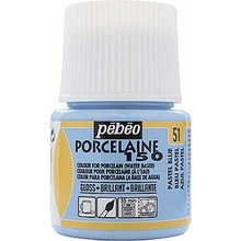 Vypalovací barvy na porcelán pastelová modrá 51 PORCELAINE150 45ml Pebeo