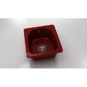 FAT Мивка Classic 217, Granicite, 530 Firebrick, с включен сифон Мивка за вграждане