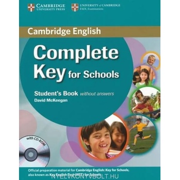 Complete Key for Schools Student‘s Book w/o ans. + CD-ROM