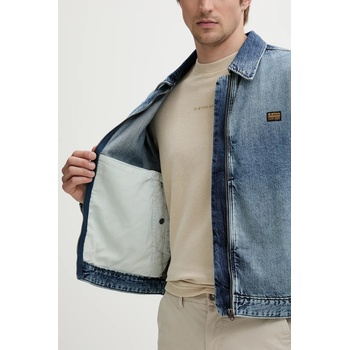 G-Star Дънково яке G-Star в синьо преходен модел с уголемена кройка D26335-D536 (D26335.D536)