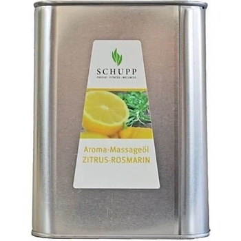 Schupp Ароматно масажно масло, Цитрусов розмарин (активно), 2500 мл
