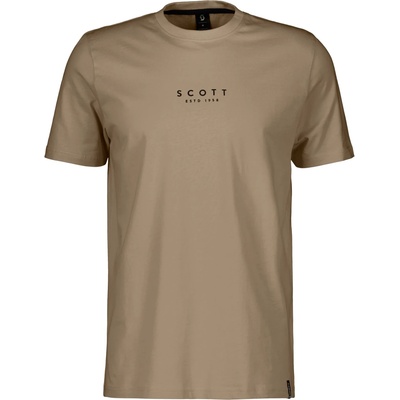 Scott Мъжка тениска Scott Typo S/S T-shirt - Toast Beige - размер XL (216-1385-0614)