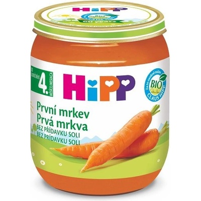 Hipp BIO Prvá mrkva 6 x 125 g