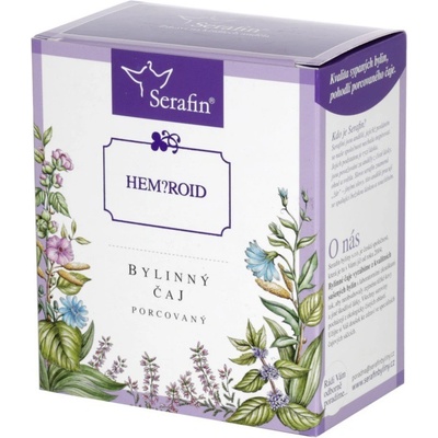 Serafin Hemoroid bylinný čaj porciovaný 15 x 2,5 g