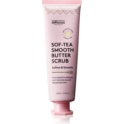Delhicious Sof Tea Smooth Butter Scrub 140 ml