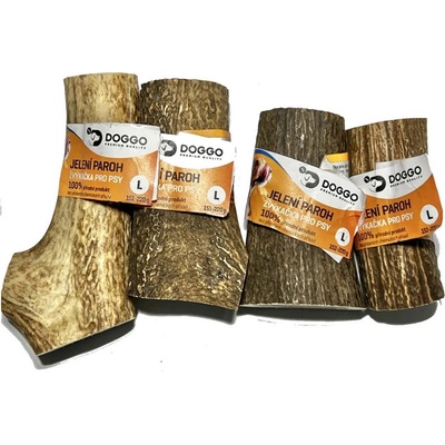 DOGGO jelení paroh půlený M 76-150 g