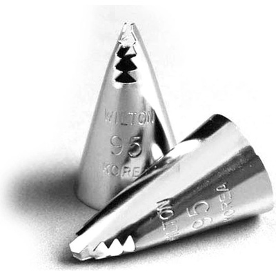 Cukrářská zdobicí špička č. 95 - obrubová 10mm - Wilton
