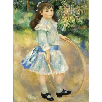 Grafika - Puzzle Renoir: Girl with a Hoop - 2 000 piese