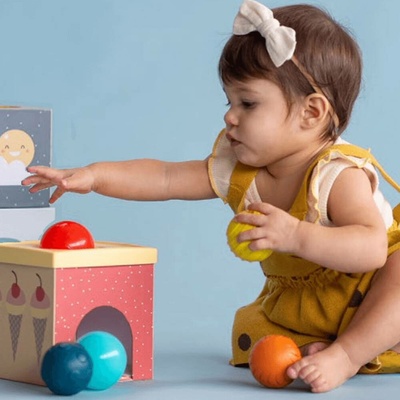 Taf Toys sada kostek a míčků Severní pól