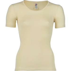 Engel Дамско мериносово термобельо Engel Women's Short-Sleeve T-Shirt Merino base layer - Natur - размер 46/48 (EU) (115-2162-0113)