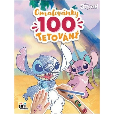 Jiří Models Omalovánky a 100 tetování Lilo & Stitch