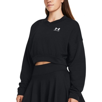 Under Armour Суитшърт Under Armour UA Rival Terry OS Crop Crw-BLK 1382738-001 Размер S