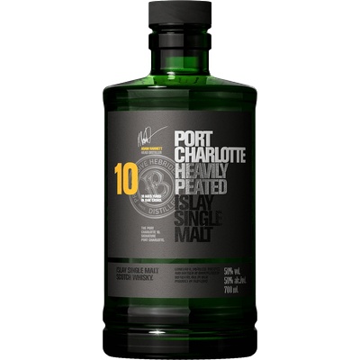 BRUICHLADDICH Port Charlotte 10 YO - малцово шотланско уиски 700ml