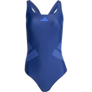 Adidas Дамски бански костюм Adidas Women's 3 Bar Logo C-Back Suit Swimsuit - Dark Blue / Semi Lucid Blue - размер 34 (EU) (150-6696-0211)