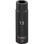 DEWALT Вложка ударна удължена DeWALT 13 мм 1/2" DT7547 (DT7547)