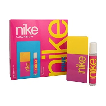 Nike Pink Woman EDT 50 ml + roll-on 20 ml dárková sada