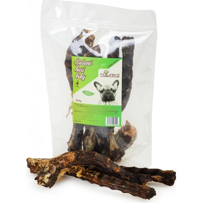 NATURECA Husí krky sušené lahôdka pre psov 250 g